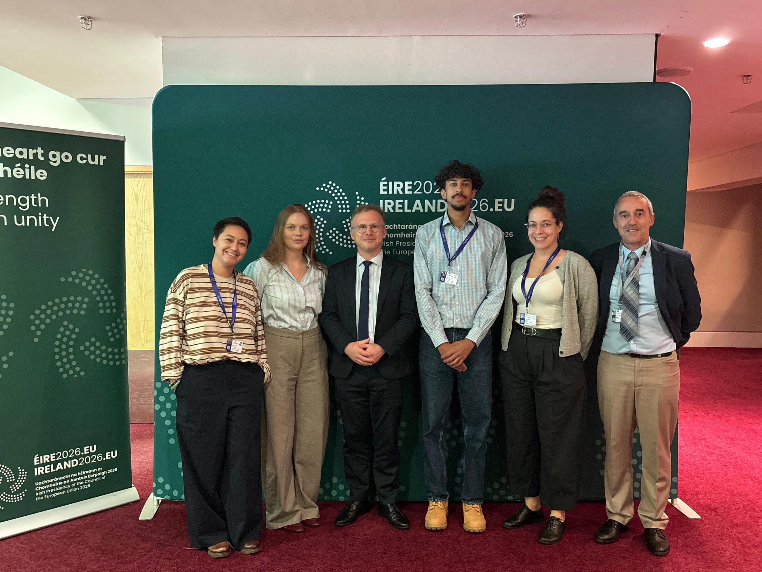Rencontre avec la délégation ministérielle de la jeunesse française à Dublin